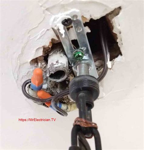 remove electrical box from ceiling|old work junction box ceiling.